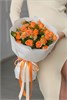 Кустовые розы Корал Баблз в упаковке (9 шт) 569