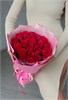 Малиновых роз Кения 40см в пленке (25шт) 0098653