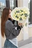 Белые розы Кения 40см с эвкалиптом (25шт) 89098332555