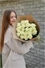 Белая роза одн 15шт 149231