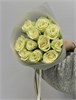 Белые розы Кения 40см в пленке (11шт) 503