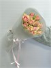 Розовые розы Кения 40см в пленке (11шт) 504