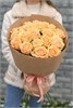 Букет из роз Пич Аваланш в крафте (21шт) 149275