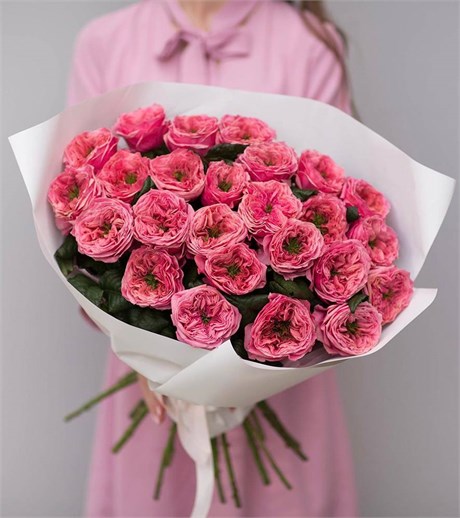 Букет роз Ридженс Парк 25шт 796 - фото 636232