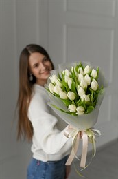 21 белый тюльпан 149339
