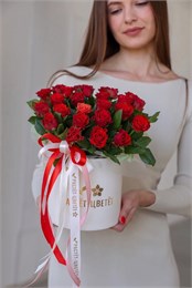 Розы Эльторо в коробке (размер S, 25шт) 492