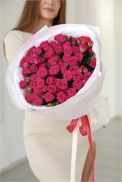 Кустовые розы Фрутти Баблз в упаковке  (21шт) 812-1 в Рязани