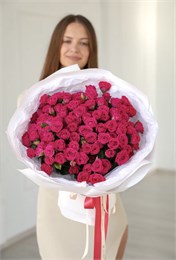 Кустовые розы Фрутти Баблз в упаковке (31шт) 813-1 в Рязани