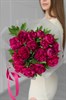Пионы бордовые 15шт 608 - фото 634322