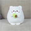 Игрушка "Котик с авокадо" белый 0356585
