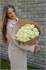 Белая роза одн 31шт 149233