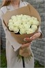 Белая роза одн 31шт 149233