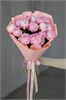 Розовые пионы в пленке (15шт) 09090909090