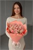 Розовых роз Кения 40см в пленке (25 шт.) 809897