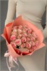 Розовых роз Кения 40см в пленке (25 шт.) 809897