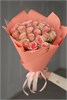 Розовых роз Кения 40см в пленке (25 шт.) 809897