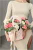 Сумочка с диантусами и эвкалиптом (15шт) 3484333344