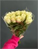 Розы Кения 40см белая (пачка 10шт) 58469