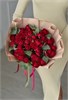 Кустовые розы Ред Баблс с эвкалиптом 55555522223 в Рязани