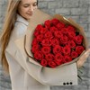 Красные розы в упаковке Туман (31шт) 642 в Рязани